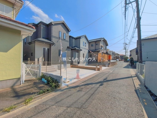 第6北本東間　新築一戸建て　ハートフルタウン　Bの前面道路含む現地写真|撮影：'26/07/22