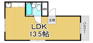 エクセレンテ宝塚の間取り