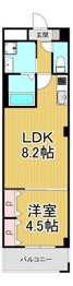 山本東３丁目新築アパートの間取り