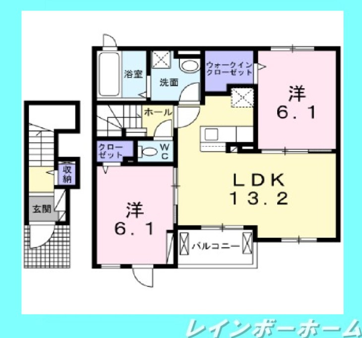 特典：仲介手数料が50％OFFです‼の間取り