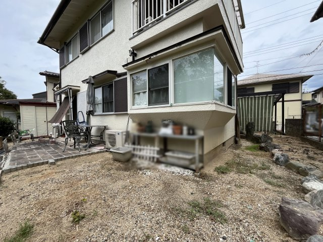河内長野市緑ケ丘北町　中古戸建の庭