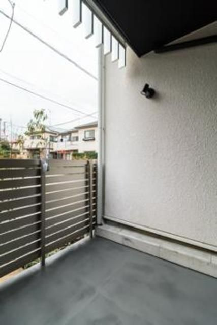 野沢ウッドのバルコニー