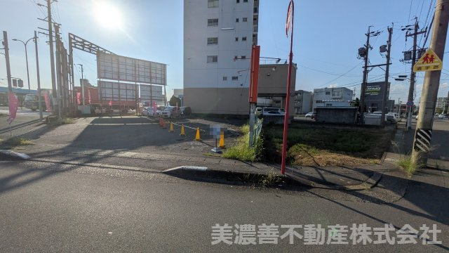 ６０６６４　岐阜市宇佐南1丁目土地の外観