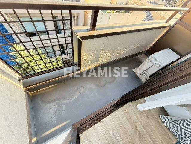 ハイツキクのバルコニー|※反転間取りのモデルルームのお部屋の画像です※現況を優先します