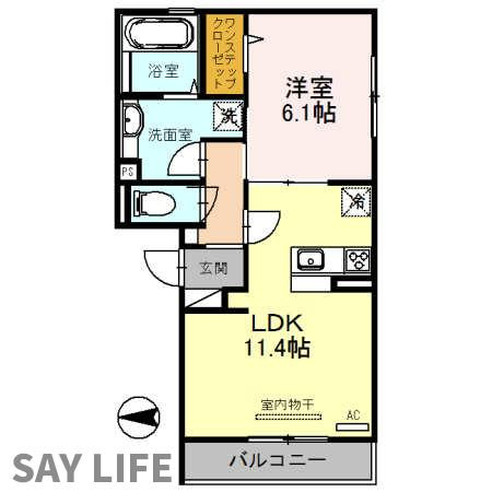 FERIOの間取り