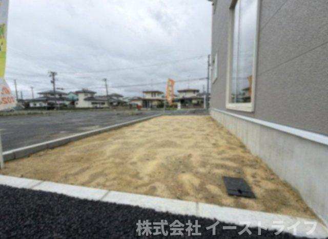 【新築戸建】いわき市中岡町第7の庭|3号棟の庭です。ご参照ください。