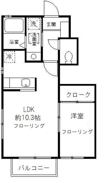 コリネッタ久我山の間取り|間取りです。