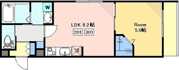 シティエスケイプ羽田の間取り