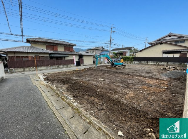 京都市山科区川田西浦町　第1期　新築一戸建ての外観|現在の進捗状況です！順調に作業進行中、完成が待ち遠しいです！詳細の間取り等、お気軽にお問い合わせください！