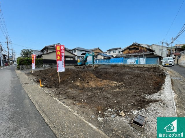 京都市山科区川田西浦町　第1期　新築一戸建ての外観|現在の進捗状況です！順調に作業進行中、完成が待ち遠しいです！詳細の間取り等、お気軽にお問い合わせください！