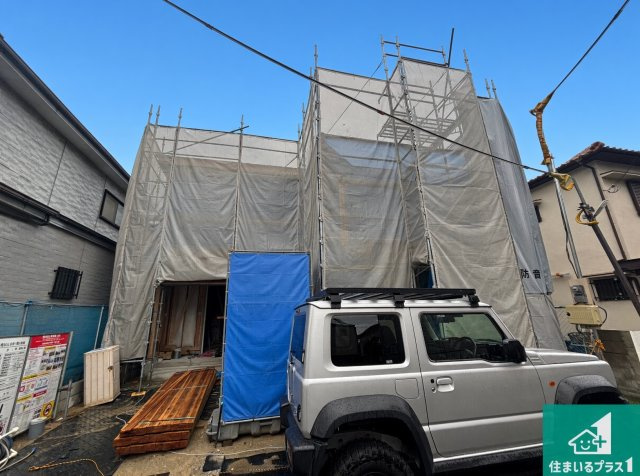 堺市堺区山本町　第1期　新築一戸建ての外観|現在の進捗状況です！順調に作業進行中、完成が待ち遠しいです！詳細の間取り等、お気軽にお問い合わせください！