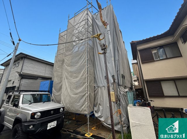 堺市堺区山本町　第1期　新築一戸建ての外観|現在建築中！落ち着いた街並みで新生活を始めることが出来そう！周辺の物件も併せてご紹介させて頂きます！