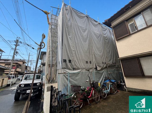 堺市堺区山本町　第1期　新築一戸建ての外観|現在の進捗状況です！順調に作業進行中、完成が待ち遠しいです！詳細の間取り等、お気軽にお問い合わせください！