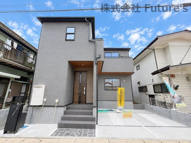 三郷市戸ケ崎　新築戸建　全1棟の外観|税優遇が受けられる長期優良住宅認定物件