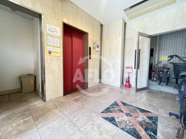 富士プラザⅢ　波除小学校区のロビー|富士プラザⅢ　ロビー