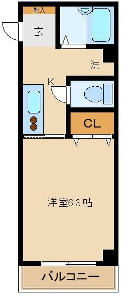 第７０シンエイビルの間取り|間取りです。