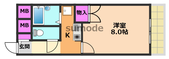 【間取り】 | etoile MT.3(エトワールエムティースリー)