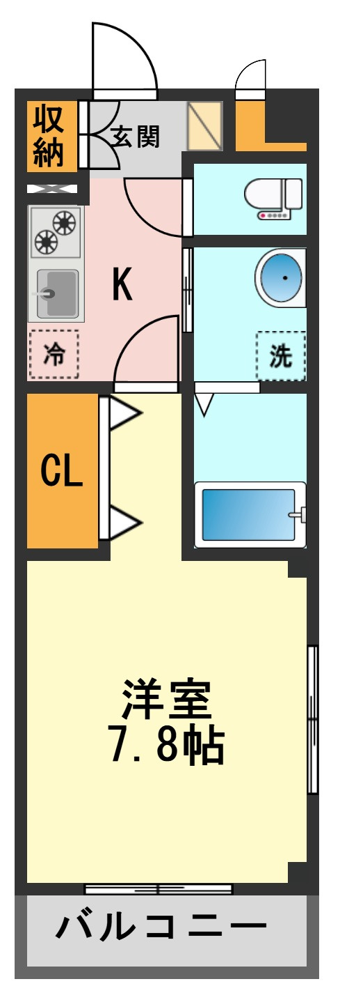メゾン ド ジュネスの間取り