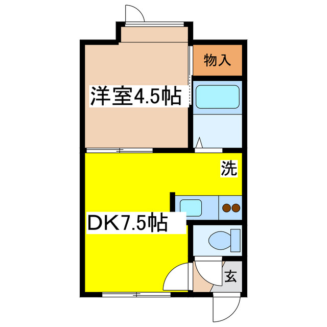 スターハイツ（芦野）の間取り