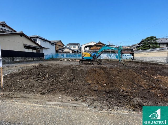 京都市山科区川田西浦町　第1期　新築一戸建ての外観|現在の進捗状況です！順調に作業進行中、完成が待ち遠しいです！詳細の間取り等、お気軽にお問い合わせください！
