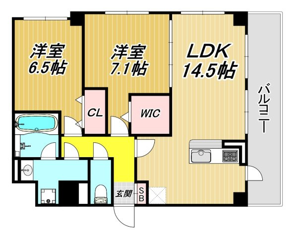 尼崎市下坂部２丁目の賃貸マンション