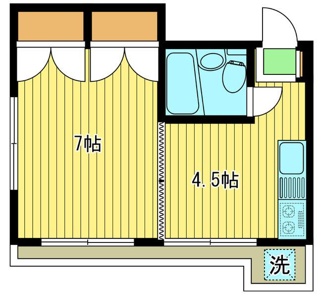 田口第一マンションの間取り