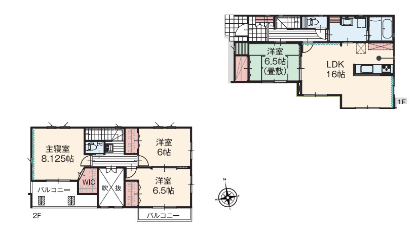 鴻巣市松原1丁目　新築一戸建て　いろどりアイタウン　01