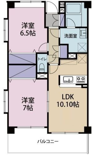 エマーレ新川崎の間取り|間取りです。
