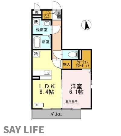 ラヴィアンフルールの間取り