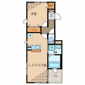 Ｃａｎｔａｂｉｌｅ中野の間取り|間取りです。