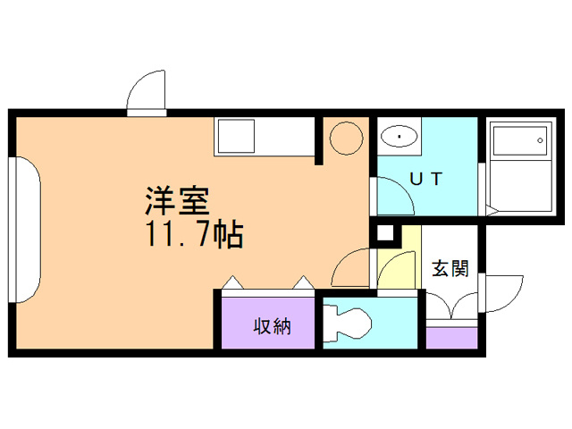 ブリリアンス１の間取り