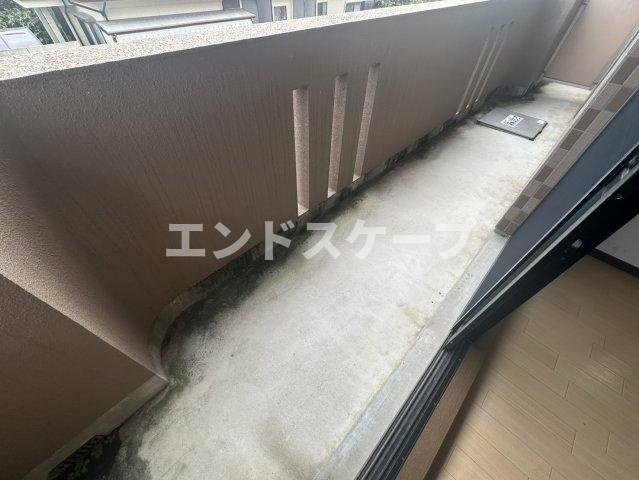 タカハシマンションⅡのバルコニー