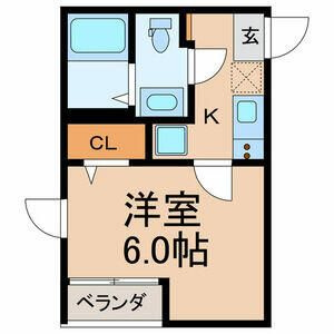 ＣＯＲＤＥＡ船橋Ｓｏｕｔｈの間取り|間取りです。
