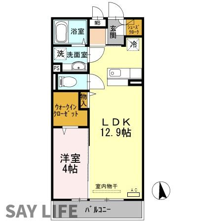 ラヴィアンフルールの間取り