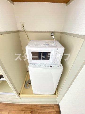大阪市東淀川区東中島５丁目の賃貸マンションの洗面所