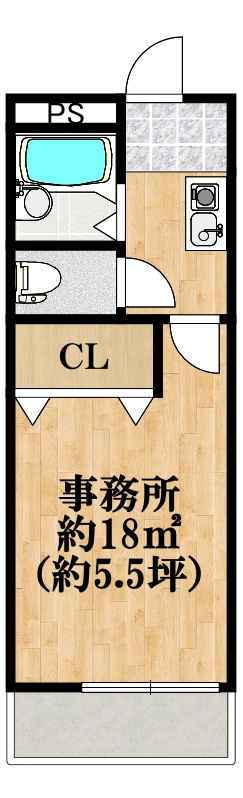 abcビルの間取り
