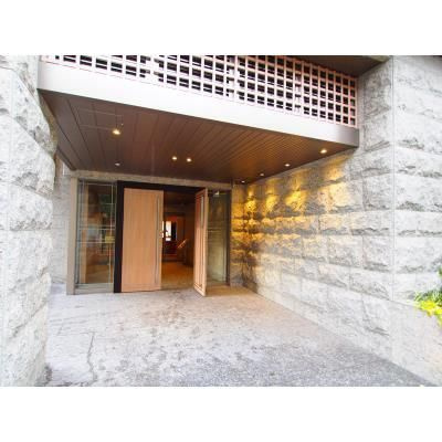 参宮橋マンションのロビー