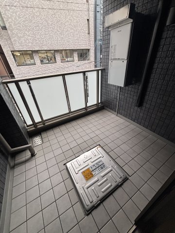 アストロ上本町のバルコニー