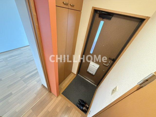 ハニーハイツAの玄関|当社、チルホームのHPもご覧ください(^^)/物件情報多数♪