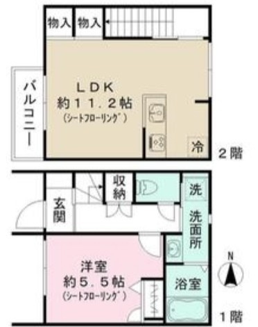 【間取り】 | プリモ赤堤