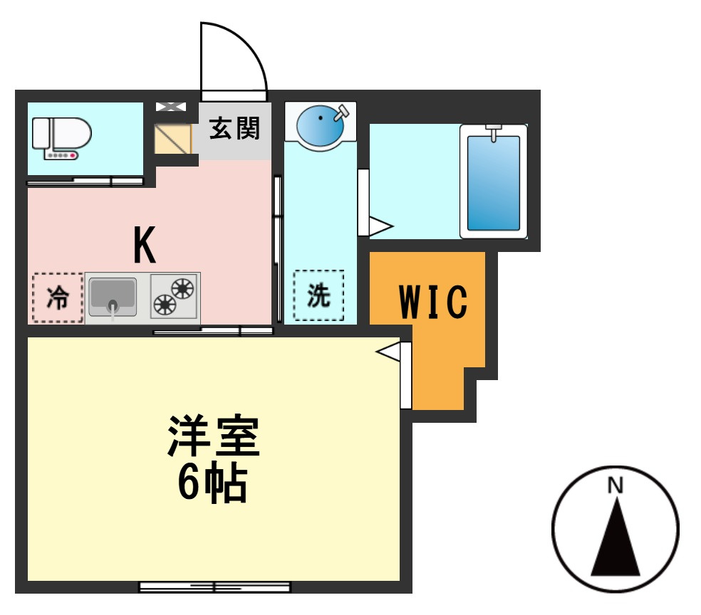 robot home 一之江Ⅲの間取り