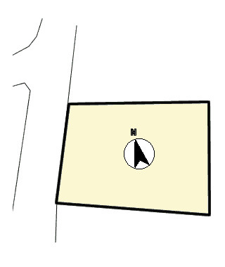 下田市　笹峯台の土地図