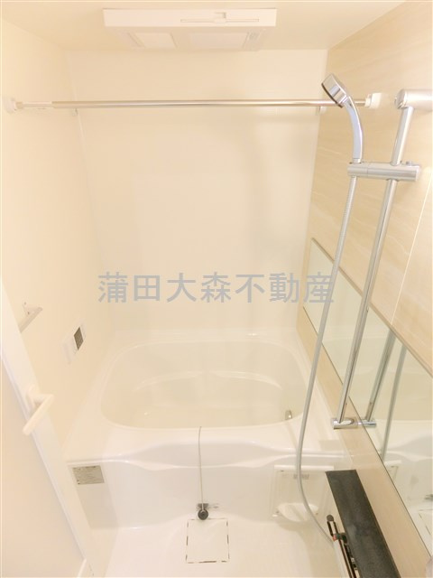 COCOCUBE大森西　東邦医大通りの浴室|追焚+浴室乾燥機付きのバスルーム　お風呂