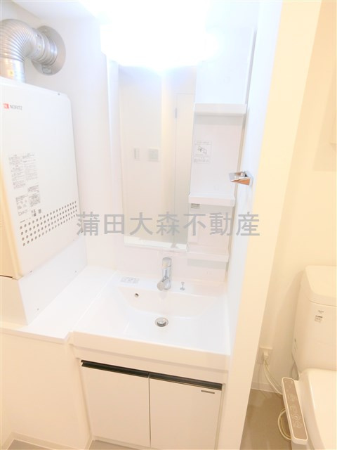 COCOCUBE大森西　東邦医大通りの洗面所|洗面脱衣所　独立洗面台