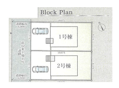 北足立郡伊奈町西小針　第6　新築一戸建て　クレイドルガーデン　01の区画図|1号棟