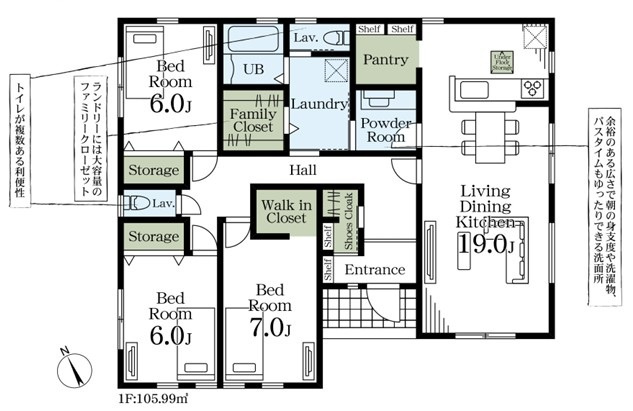 Livele Garden.S　深谷東方町第6の間取り|図面と現況が異なる場合、現況を優先とします。