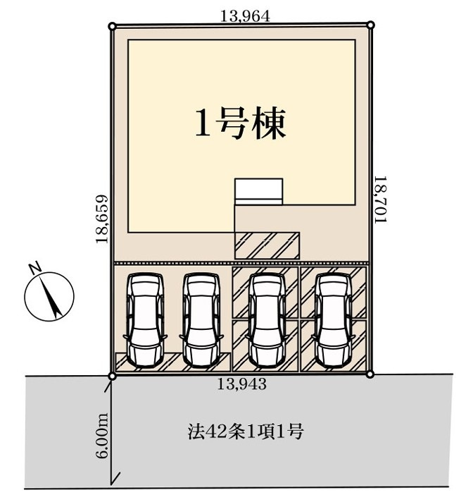 Livele Garden.S　深谷東方町第6の区画図|図面と現況が異なる場合、現況を優先とします。