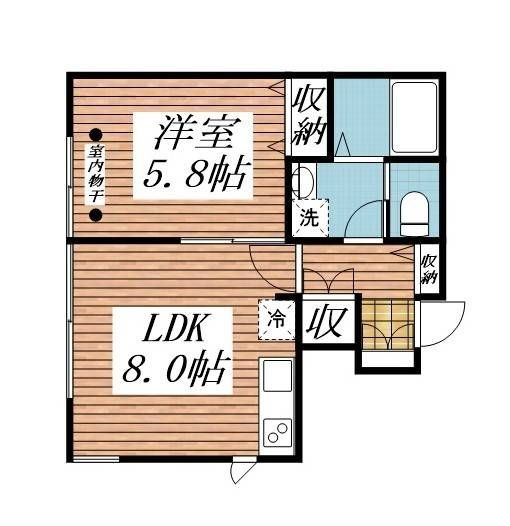 リリオ北綾瀬の間取り|間取りです。