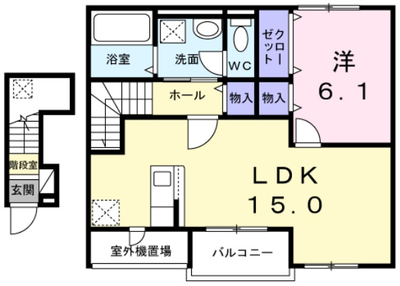 グレイスヴィラの間取り