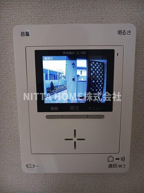 ラ　ビアンデ篠山Ⅰのセキュリティ|ＴＶインターホン付きで一人暮らしにも安心◎